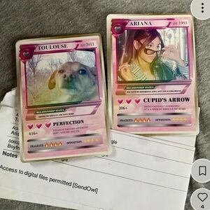 ariana grande pokémon cards (boyfriend single)